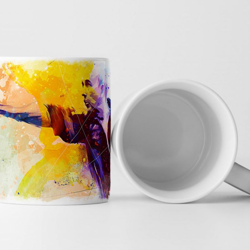 Dart Tasse als Geschenk,  Design Sinus Art