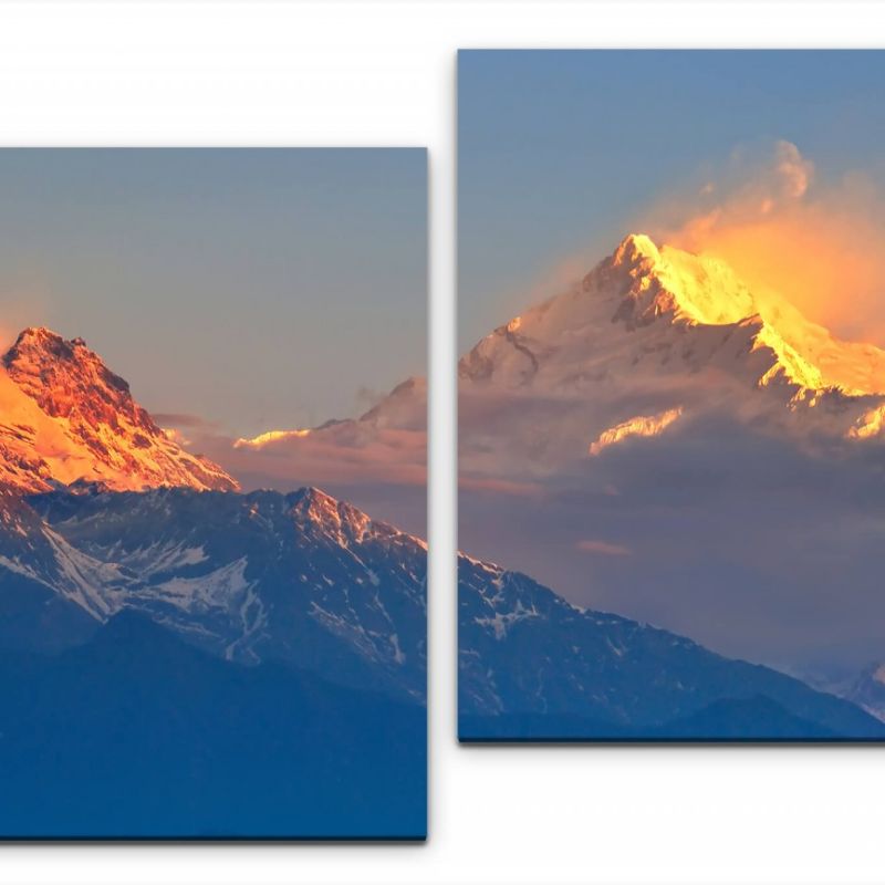 Himalaya Gebirge Wandbild in verschiedenen Größen