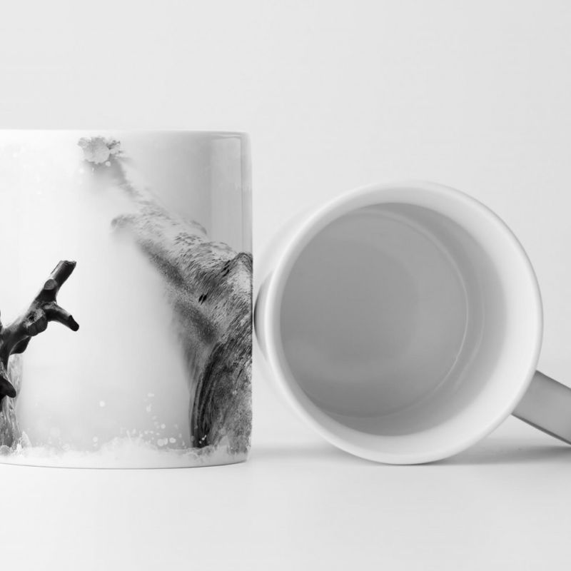 Tasse Geschenk Fotografie – Regentag auf Rügen