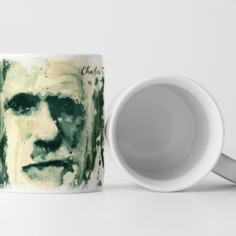 Charles Darwin II Tasse als Geschenk,  Design Sinus Art