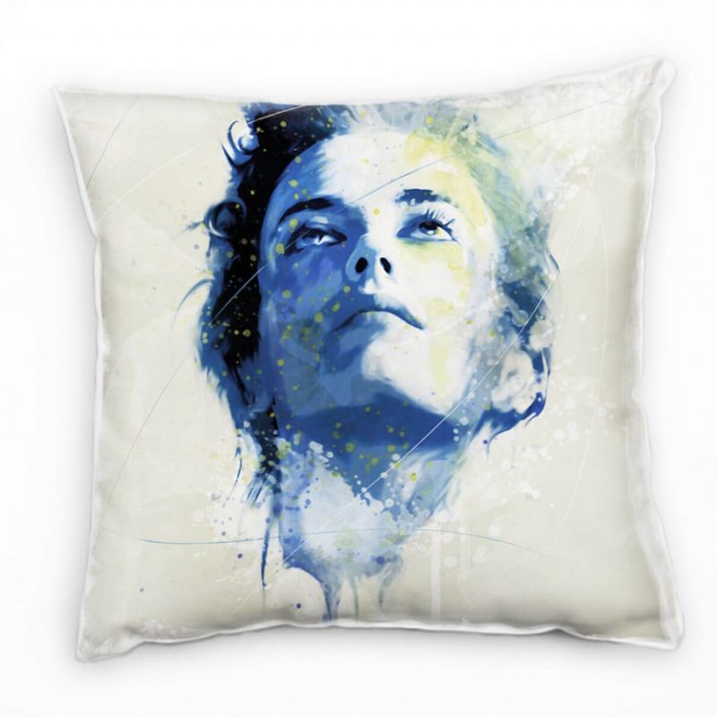 Eva Green Penny Dreadful Deko Kissen Bezug 40x40cm für Couch Sofa Lounge Zierkissen