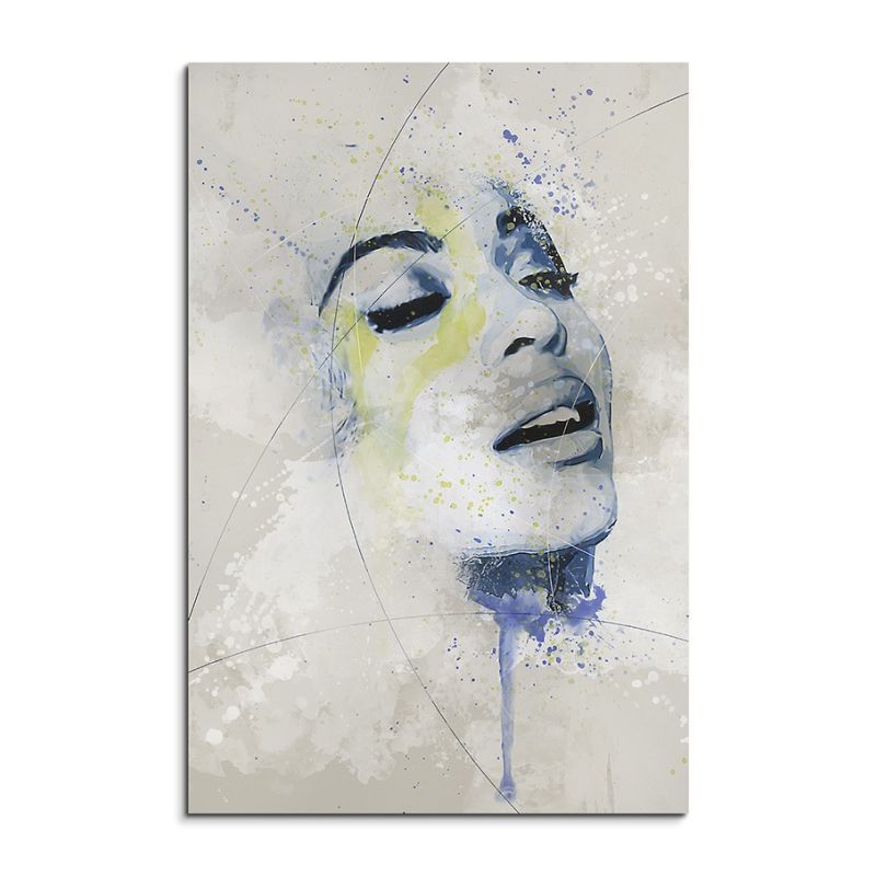 Beyonce Aqua 90x60cm Aqua Art Wandbild