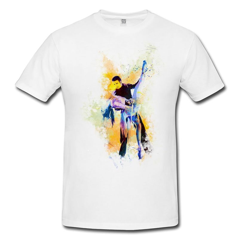 Tanzpaar III  Herren und Damen T-Shirt Sport Motiv aus Paul Sinus Aquarell