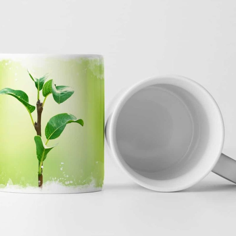 Tasse Geschenk Naturfotografie – Neues Leben