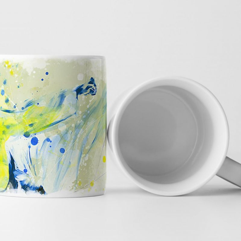 Karate IV Tasse als Geschenk,  Design Sinus Art