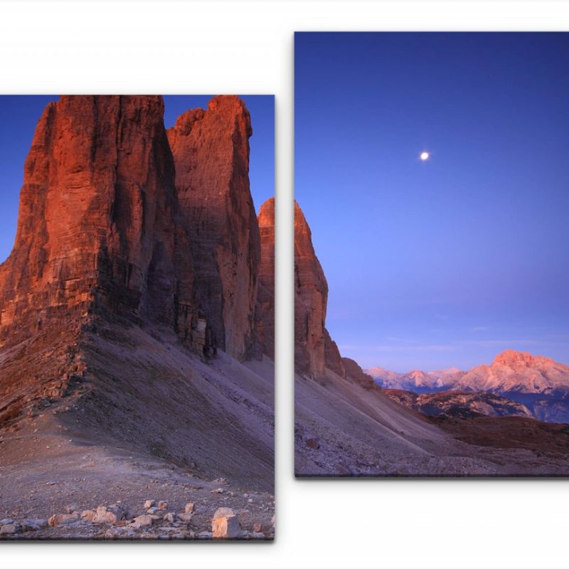 italienische Alpen Wandbild in verschiedenen Größen