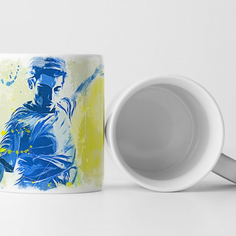 Fussball Tasse als Geschenk,  Design Sinus Art