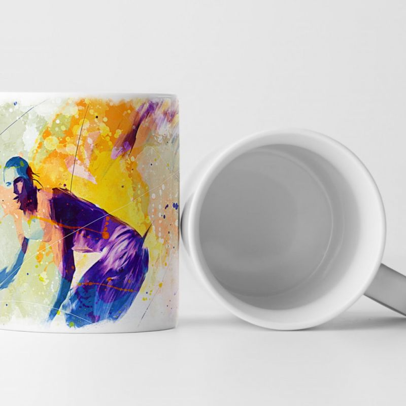 Surfer Tasse als Geschenk,  Design Sinus Art