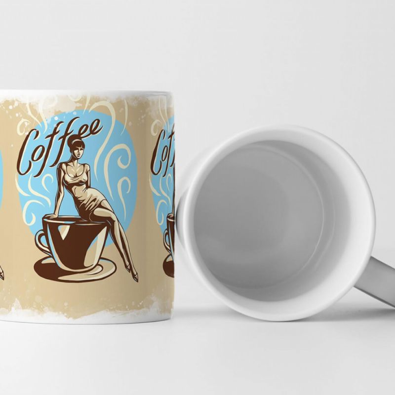 EAU ZONE Motiv Spruch Tasse Geschenk