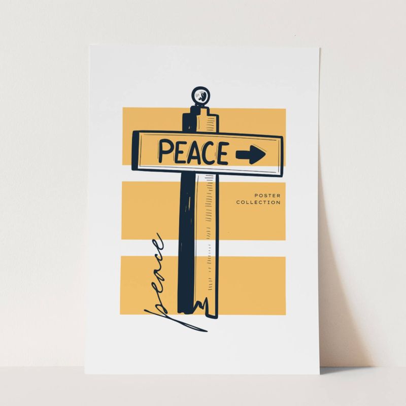 Dekorative Illustration Peace Collection Frieden Freiheit