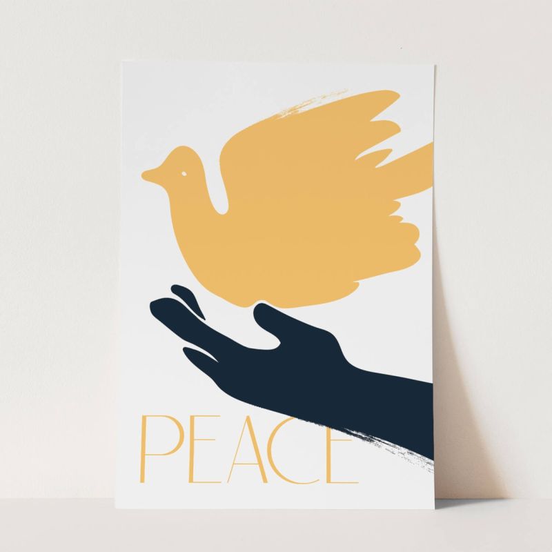 Dekorative Illustration Peace Collection Frieden Freiheit