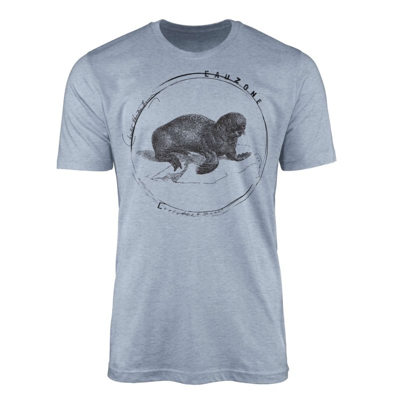 Evolution Herren T-Shirt Seelöwe