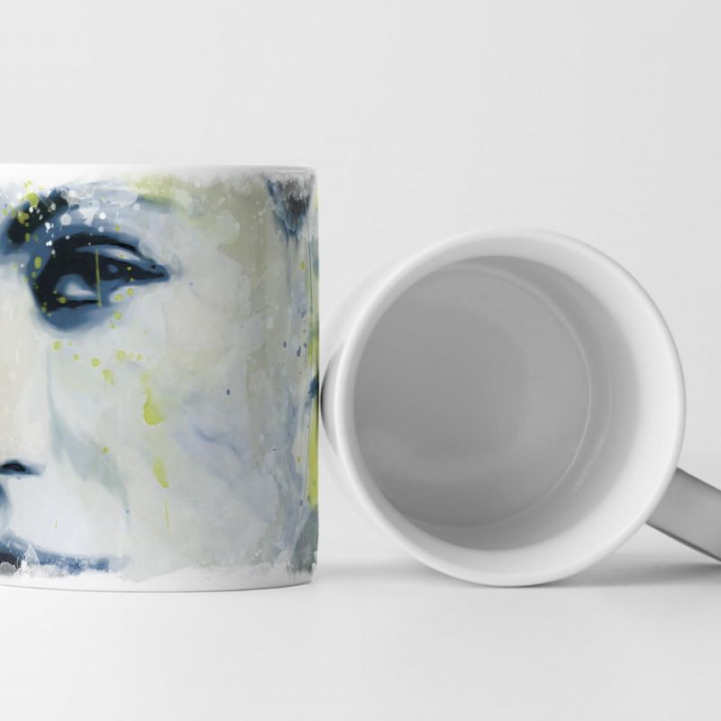 Emmanuelle Beart V Tasse als Geschenk,  Design Sinus Art