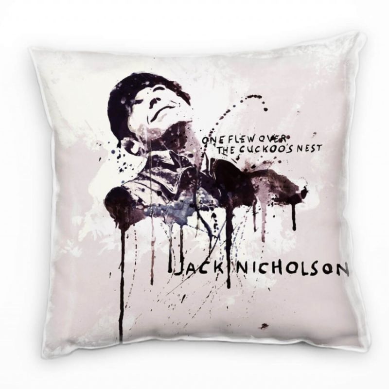 One Flew Over The Cuckoo s Nest Deko Kissen Bezug 40x40cm für Couch Sofa Lounge Zierkissen