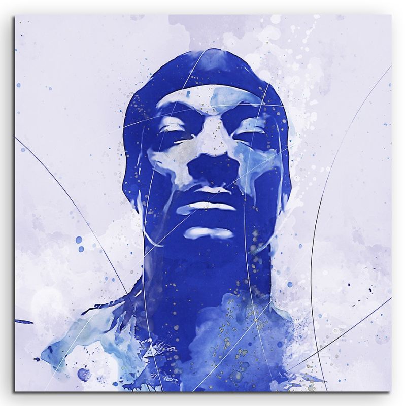 Snoop Dogg Aqua 90×60 cm Aquarell Kunstbild