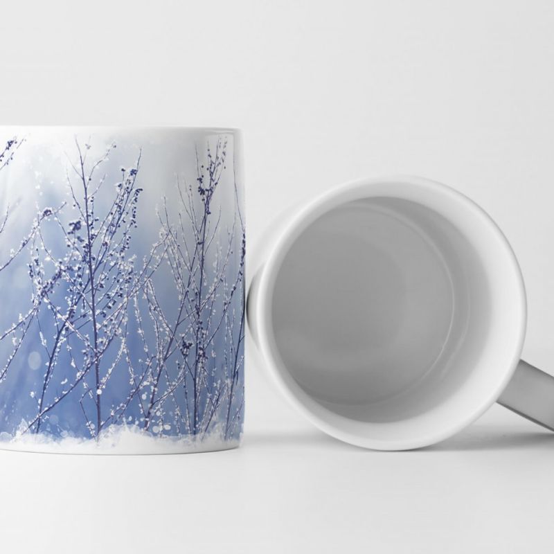 Tasse Geschenk Eiszweige – Frost