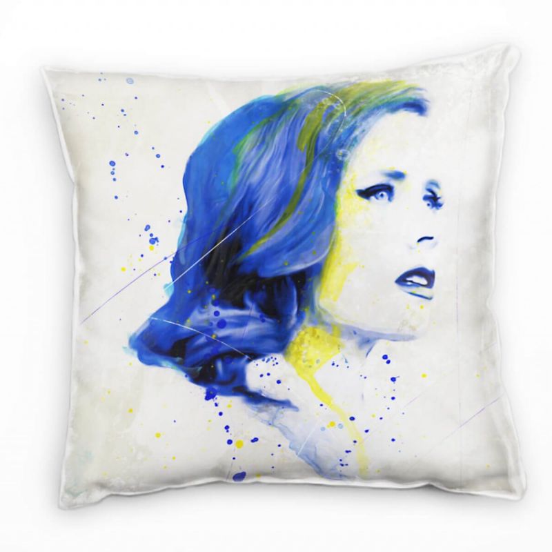 Amy Adams II Deko Kissen Bezug 40x40cm für Couch Sofa Lounge Zierkissen