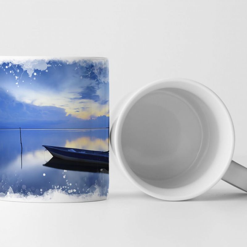 Tasse Geschenk Naturfotografie – Blaue Stunde