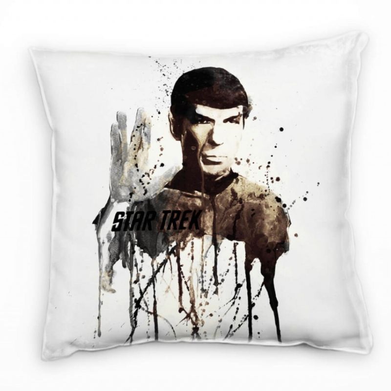 Spock Deko Kissen Bezug 40x40cm für Couch Sofa Lounge Zierkissen