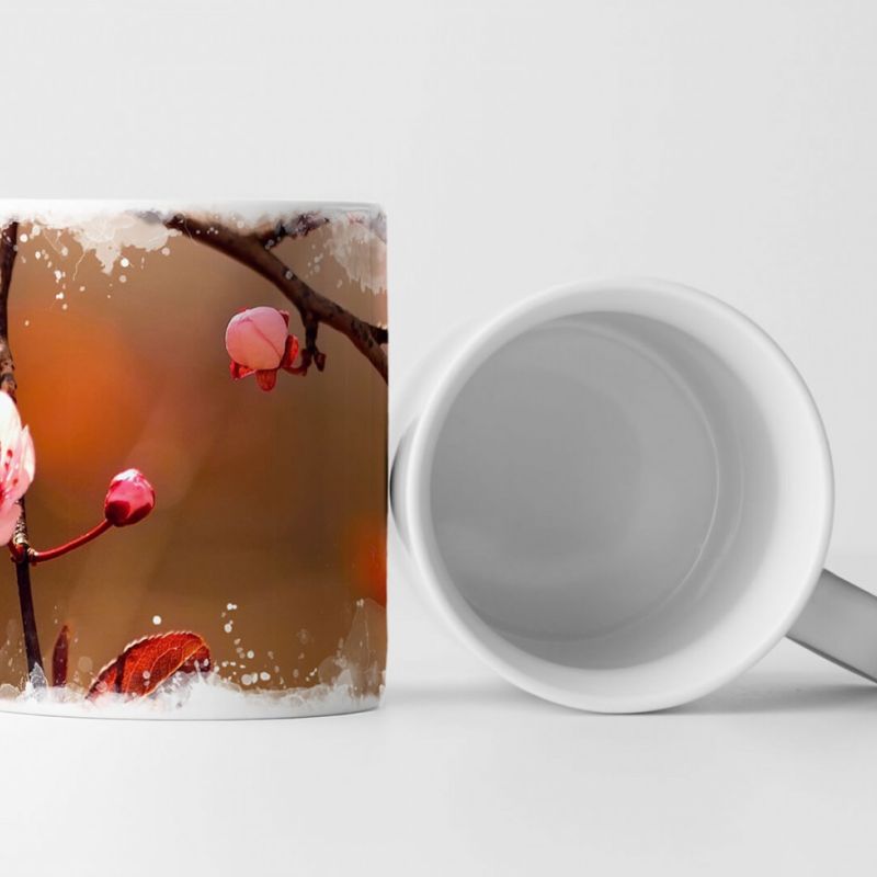 Tasse Geschenk Naturfotografie – Sakura Blumen