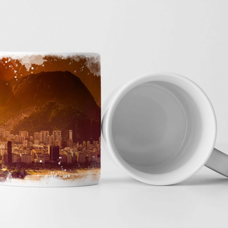 Tasse Geschenk Landschaftsfotografie – Guanabara Bay Rio De Janeiro Brasilien