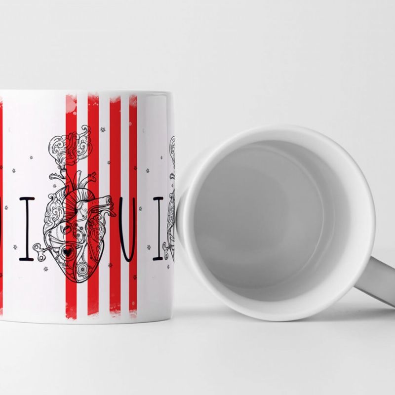 EAU ZONE Motiv Spruch Tasse Geschenk