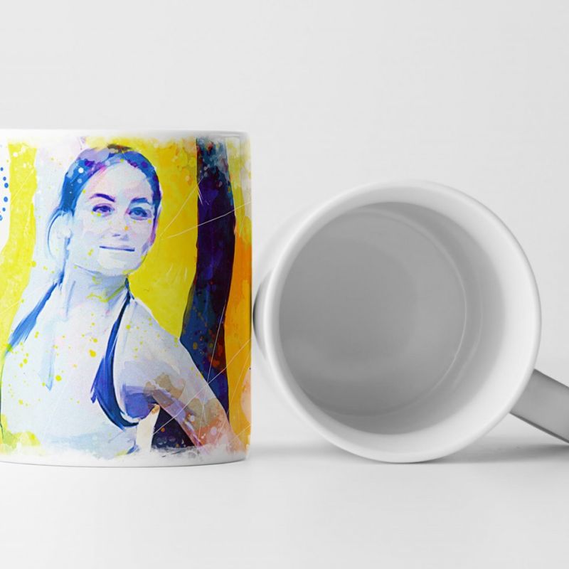 Yoga III Tasse als Geschenk,  Design Sinus Art