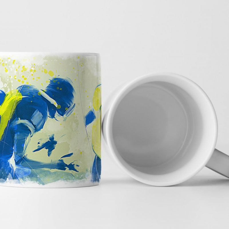 American Football III Tasse als Geschenk,  Design Sinus Art