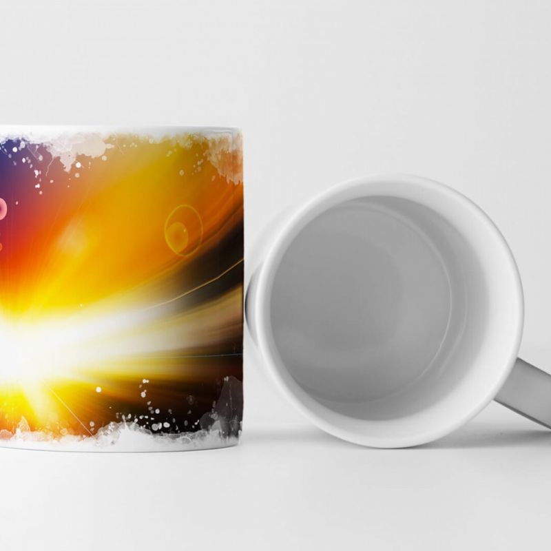 Tasse Geschenk Künstlerische Fotografie – Lichter in der Nacht