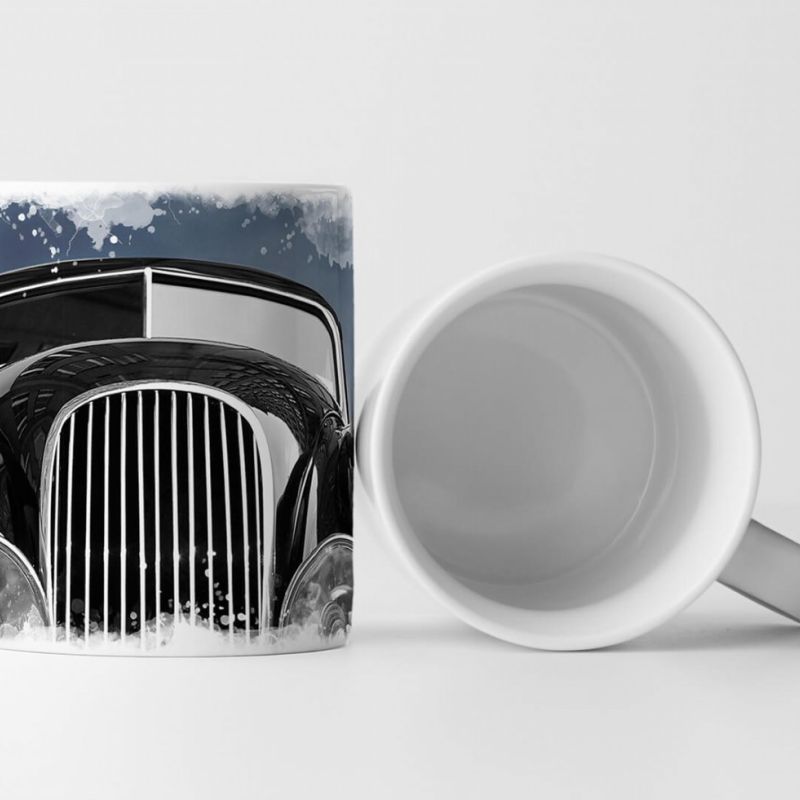 Tasse Geschenk Künstlerische Fotografie – Edler schwarzer Oldtimer