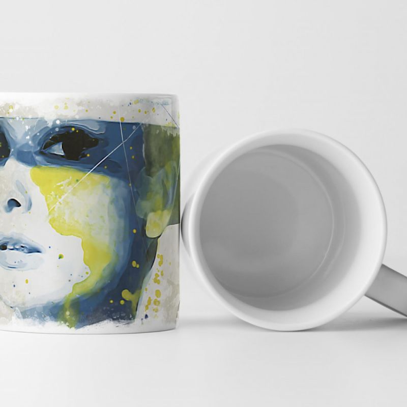 Audrey Hepburn VII Tasse als Geschenk,  Design Sinus Art