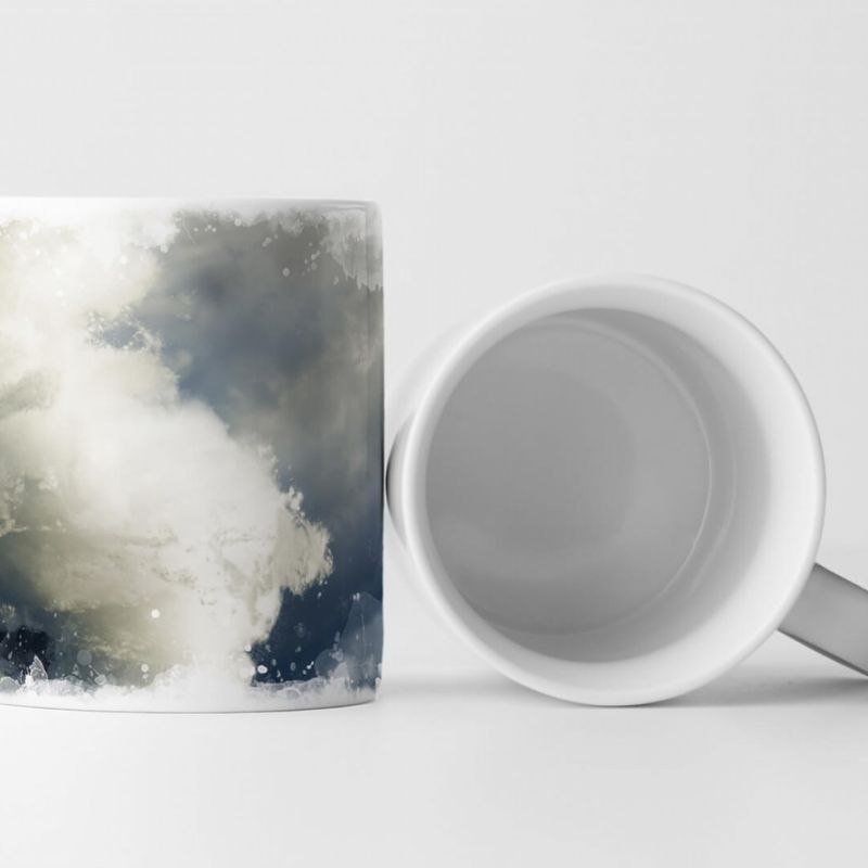 Tasse Geschenk Naturfotografie – Wilder Tornado