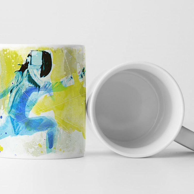 Fechten I Tasse als Geschenk,  Design Sinus Art