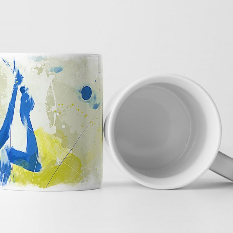 Tennis III Tasse als Geschenk,  Design Sinus Art