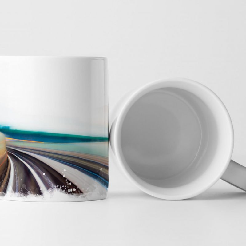 Tasse Geschenk Fotografie – Speed motion Highway