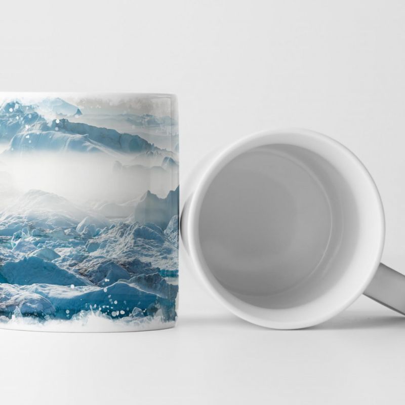 Tasse Geschenk Naturfotografie – Eisberg in Grönland