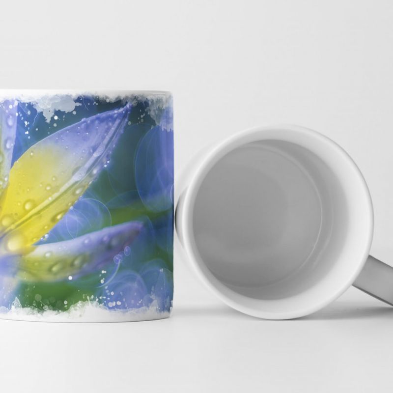 Tasse Geschenk Wilde Tulpen im Morgentau