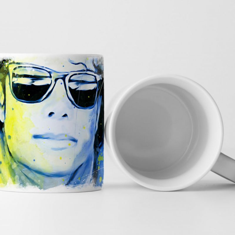 Michael Jackson II Tasse als Geschenk,  Design Sinus Art