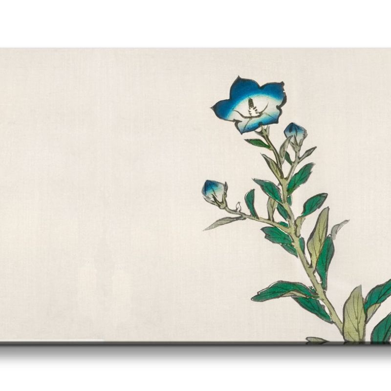 Remaster 120x60cm Traditionelle japanische Kunst Zeitlos Beruhigend Harmonie Dekorativ Blume