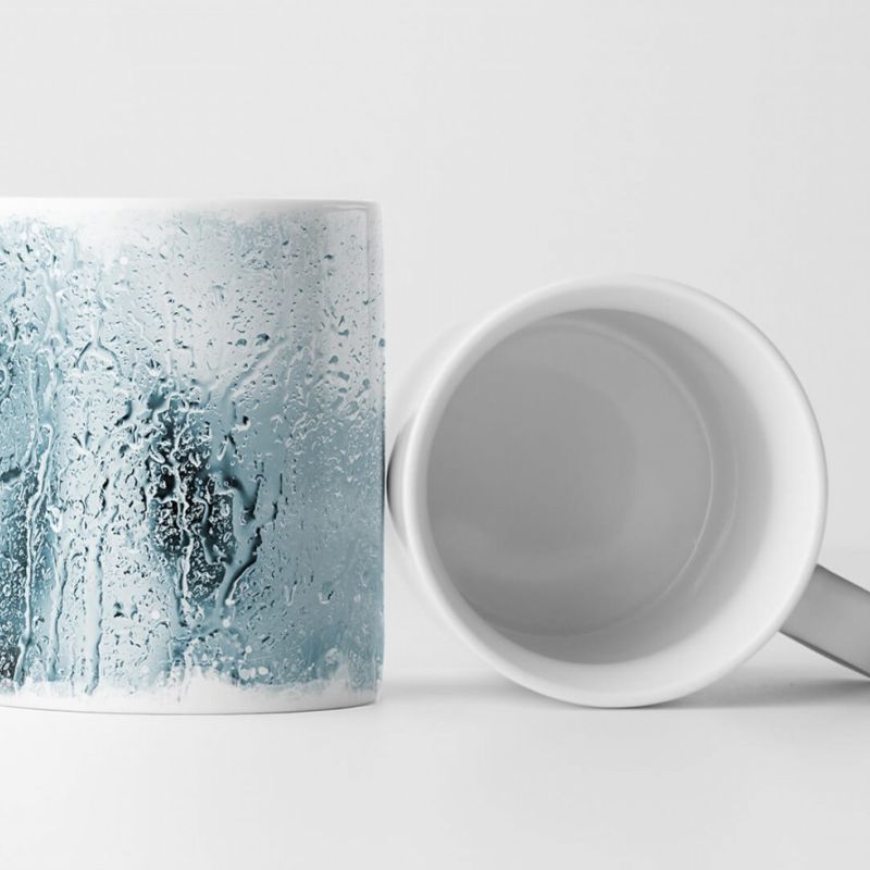 Tasse Geschenk Künstlerische Fotografie – Tropfen am Glas