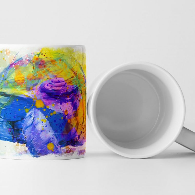 Turtle Tasse als Geschenk,  Design Sinus Art