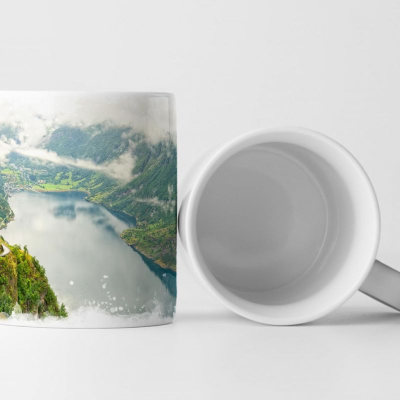 Tasse Geschenk Landschaftsfotografie – Norwegischer Fjord