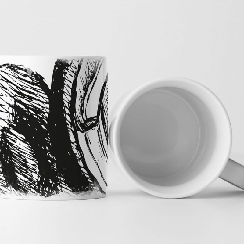 EAU ZONE Motiv Spruch Tasse Geschenk