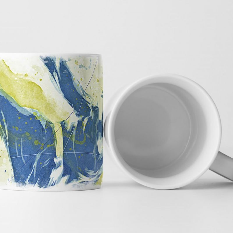 Karate Tasse als Geschenk,  Design Sinus Art