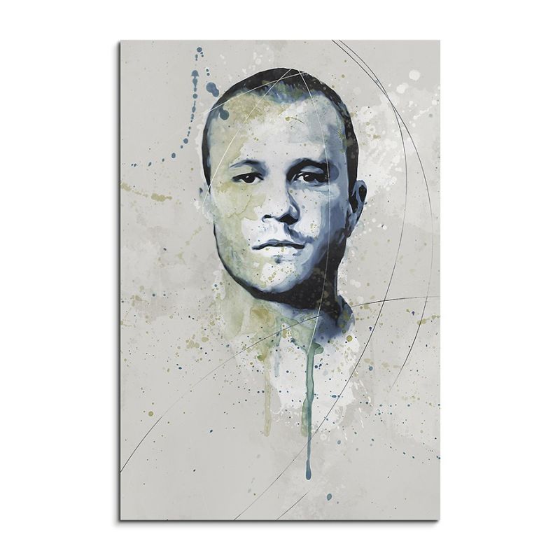 Heath Ledger Aqua 90x60cm Aqua Art Wandbild