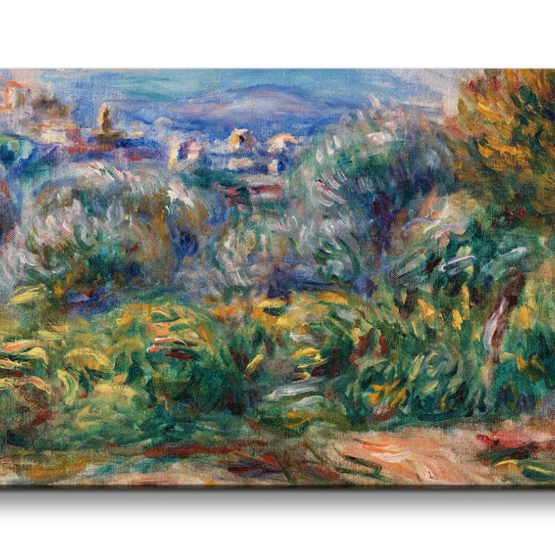 Remaster 120x60cm Pierre-Auguste Renoir weltberühmtes Wandbild Impressionismus Landscape