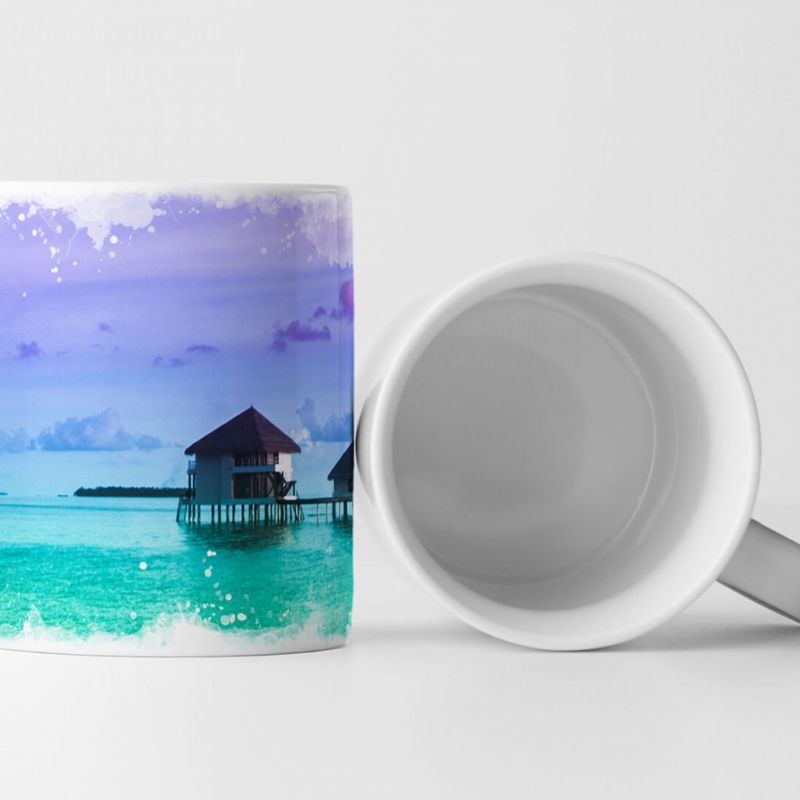 Tasse Geschenk Künstlerische Fotografie – Maritimes Urlaubsparadies