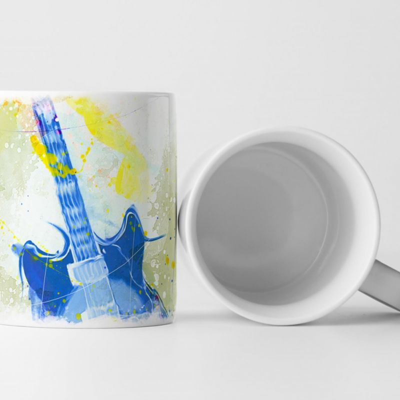 E-Gitarre I Tasse als Geschenk,  Design Sinus Art