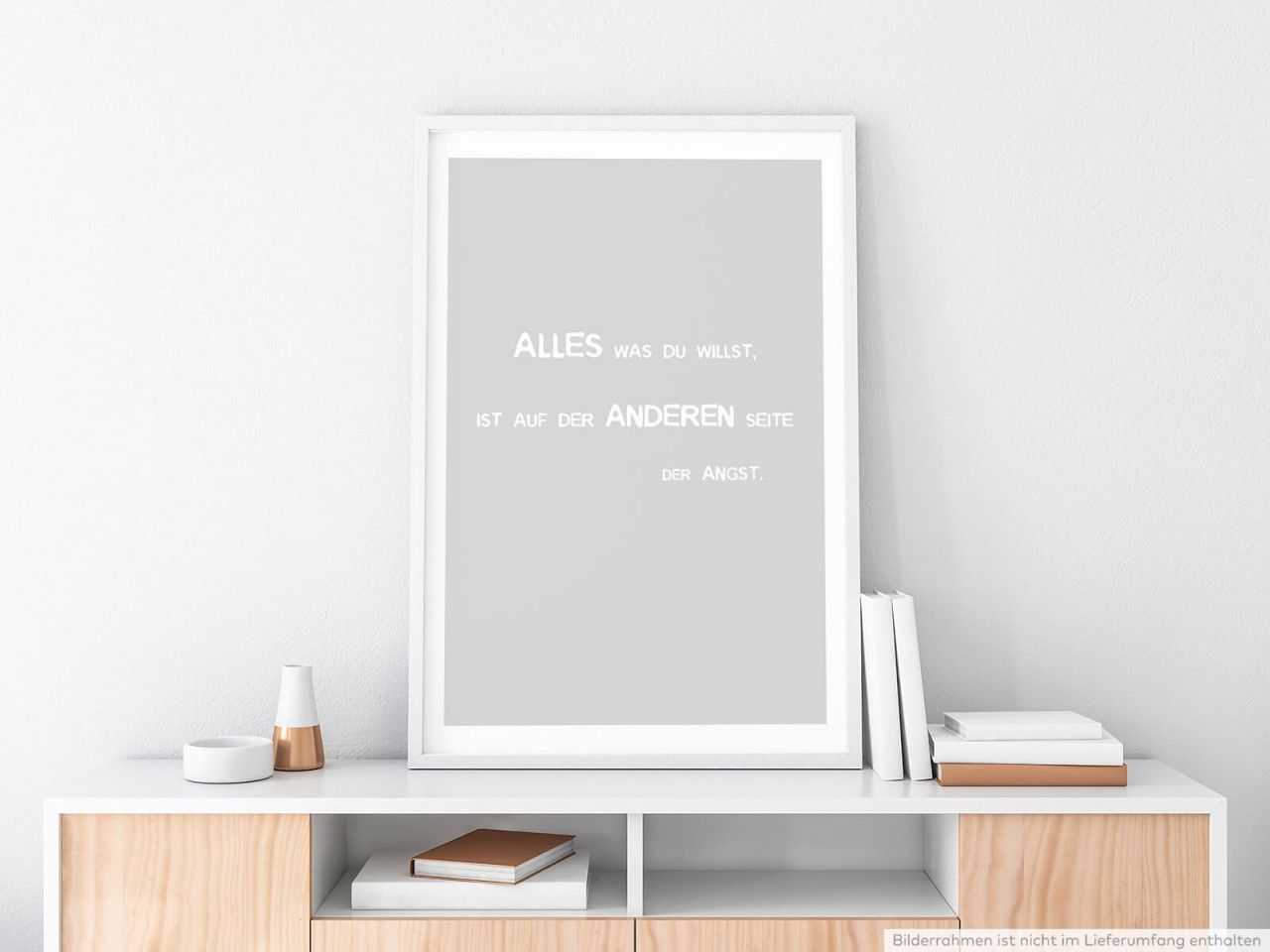 Poster in 60x90cm – Abwarten und Tee trinken., Poster in 60x90cm – Alles besiegt die Liebe., Poster in 60x90cm – Alles Gescheite ist schon gedacht worden, man muss nur versuchen, es noch einmal, Poster in 60x90cm – Alles was du willst, ist auf der anderen Seite der Angst., Poster in 60x90cm – Am Ende der Ausreden beginnt dein Leben., Poster in 60x90cm – An der Vergangenheit hängt nur, wer keinen Mut für die eigene Zukunft hat., Poster in 60x90cm – Anfangen ist leicht, beharren ist Kunst., Poster in 60x90cm – Arbeit, Müßigkeit und Ruh, schliesst dem Arzt die Türe zu., Poster in 60x90cm – Auch aus Steinen, die einem in den Weg gelegt werden, kann man schönes bauen., Poster in 60x90cm – Auch im Alphabet kommt Anstrengung vor Erfolg., Poster in 60x90cm – Aufwachen ist die beste Art, seine Träume wahr zu machen., Poster in 60x90cm – Beginne dich selbst zu lieben und es wird dich nicht interessieren wer dich hass, Poster in 60x90cm – Bevor wir fallen, fallen wir lieber auf., Poster in 60x90cm – Chancen multiplizieren sich, wenn man sie ergreift., Poster in 60x90cm – Das beste Gebet ist Geduld., Poster in 60x90cm – Das Leben ist ein Spiel, spiele um zu gewinnen., Poster in 60x90cm – Das Leben und dazu eine Katze, das gibt eine unglaubliche Summe., Poster in 60x90cm – Das Leben und die Liebe können einfach sein, wenn du es leicht nimmst., Poster in 60x90cm – Dein Körper kann alles schaffen. Es ist dein Geist, den du überzeugen musst., Poster in 60x90cm – Dein stärkster Muskel ist dein Wille!, Poster in 60x90cm – Denke daran, dass schweigen manchmal die beste Antwort ist., Poster in 60x90cm – Denken wird Angst nicht überwinden. Handeln schon!, Poster in 60x90cm – Der beste Anker ist das Haus., Poster in 60x90cm – Der Charakter ruht auf der Persönlichkeit, nicht auf den Talenten., Poster in 60x90cm – Der Clown ist die wichtigste Mahlzeit am Tag., Poster in 60x90cm – Der Geist ist die Quelle aller Verwirrung., Poster in 60x90cm – Der Kuss ist der Reim im Gedicht der Liebe., Poster in 60x90cm – Der Verstand teilt, aber das Herz verbindet., Poster in 60x90cm – Der Weg liegt nicht im Himmel der Weg liegt im Herzen., Poster in 60x90cm – Der Wille ist der Schlüssel, der Weg nur das Schloss, und der Mut die Klinke., Poster in 60x90cm – Die Gegenwart ist der größte Baustein der Zukunft., Poster in 60x90cm – Die grausame Ironie der Hausarbeit ist: Die Leute bemerken nur wenn du sie nicht, Poster in 60x90cm – Die Herrschaft über den Augenblick ist die Herrschaft über das Leben., Poster in 60x90cm – Die Küsse sind das Kleingeld der Liebe., Poster in 60x90cm – Die Liebe ist blind, oder sie drückt ein Auge zu., Poster in 60x90cm – Die Lippen einer Frau sind das Tor zu ihrer Seele., Poster in 60x90cm – Die schönsten Erinnerungen sammelt man zu zweit., Poster in 60x90cm – Die schwierigste Zeit in unserem Leben ist die beste Gelegenheit, innere Stärke, Poster in 60x90cm – Die Welt urteilt nach dem Scheine., Poster in 60x90cm – Die wertvollsten Erinnerungen fangen mit Mut an., Poster in 60x90cm – Du bekommst nichts sauber, ohne etwas anderes schmutzig zu machen., Poster in 60x90cm – Du kannst die Zukunft verändern mit dem was du heute tust., Poster in 60x90cm – Du wirst morgen sein, was du heute denkst., Poster in 60x90cm – Dumme Gedanken hat jeder, aber der Weise verschweigt sie., Poster in 60x90cm – Egal wie gut es dir geht, Bill Gates besser., Poster in 60x90cm – Ein Kuss ist die schönste Art, gemeinsam den Mund zu halten., Poster in 60x90cm – Ein Mensch ohne Ziele ist wie ein Vogel ohne Flügel., Poster in 60x90cm – Ein Tag ohne ein Lächeln ist ein verschwendeter Tag., Poster in 60x90cm – Ein weises Mädchen kennt ihre Grenzen, ein cleveres Mädchen weiß, dass Sie keine, Poster in 60x90cm – Ein Ziel ist ein Traum mit Termin., Poster in 60x90cm – Einen Kuss kann man abwischen, aber das Feuer im Herzen nicht löschen., Poster in 60x90cm – Eines meiner Ziele ist, immer Ziele zu haben., Poster in 60x90cm – Ene kluge Frau vergisst nie ein Rätsel zu sein., Poster in 60x90cm – Erinnere dich daran, warum du begonnen hast., Poster in 60x90cm – Erstrebe das, womit du glücklich bist., Poster in 60x90cm – Es gibt keine Ausrede, es nicht zu versuchen., Poster in 60x90cm – Es gibt keinen Weg zum Glück. Glücklich-sein ist der Weg., Poster in 60x90cm – Es gibt Wichtigeres im Leben, als beständig dessen Geschwindigkeit zu erhöhen., Poster in 60x90cm – Es ist dein Leben, verpass es nicht., Poster in 60x90cm – Es ist der Geist, der sich den Körper baut., Poster in 60x90cm – Es ist ein guter Tag um einen guten Tag zu haben., Poster in 60x90cm – Es ist nicht der Berg, den wir bezwingen  wir bezwingen uns selbst., Poster in 60x90cm – Es ist nicht genug zu wissen, man muss auch anwenden. Es ist nicht genug zu woll, Poster in 60x90cm – Es ist nirgends schöner als daheim, und wenn das zuhause bloß ein Saustall ist.