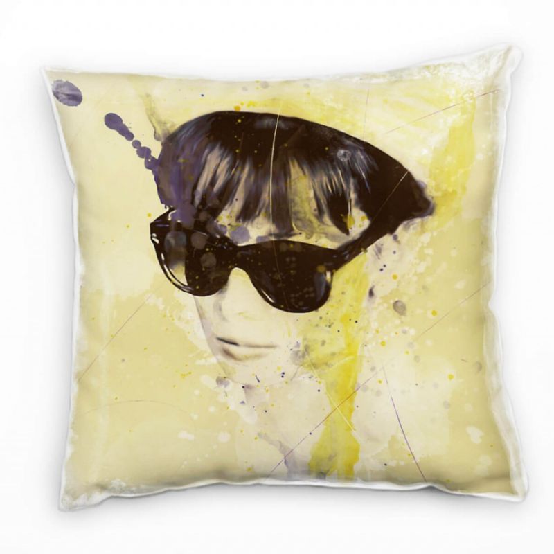 Audrey Hepburn I Deko Kissen Bezug 40x40cm für Couch Sofa Lounge Zierkissen